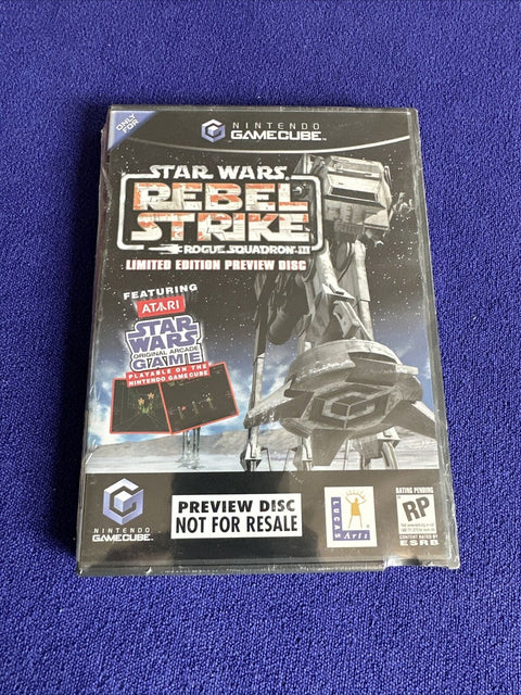 NEW! Star Wars Rogue Squadron III: Rebel Strike (Limited Edition Preview Disc)