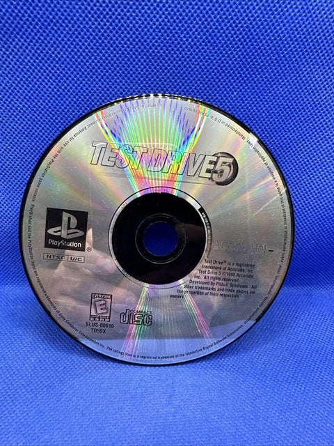 Test Drive 5 (Sony PlayStation 1, 1998) PS1 Tested!