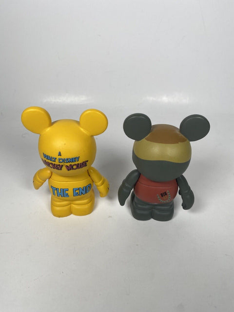 Disney 3” Vinylmation Disney Mickey Mouse Figure Lot Randy Noble + Mike Sullivan