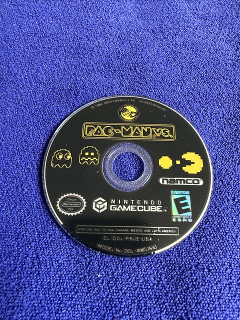 Pac-Man vs. (Nintendo GameCube, 2003) Disc Only - Tested!