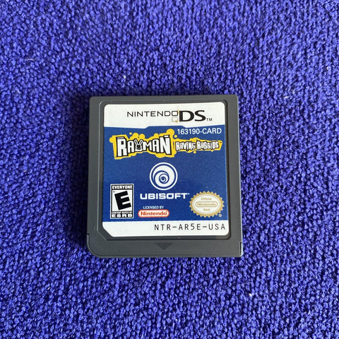 Rayman Raving Rabbids (Nintendo DS, 2007) NDS CIB Complete - Tested!