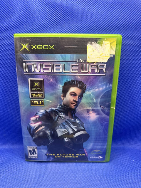 Deus Ex: Invisible War (Microsoft Original OG Xbox, 2003) CIB Complete - Tested!