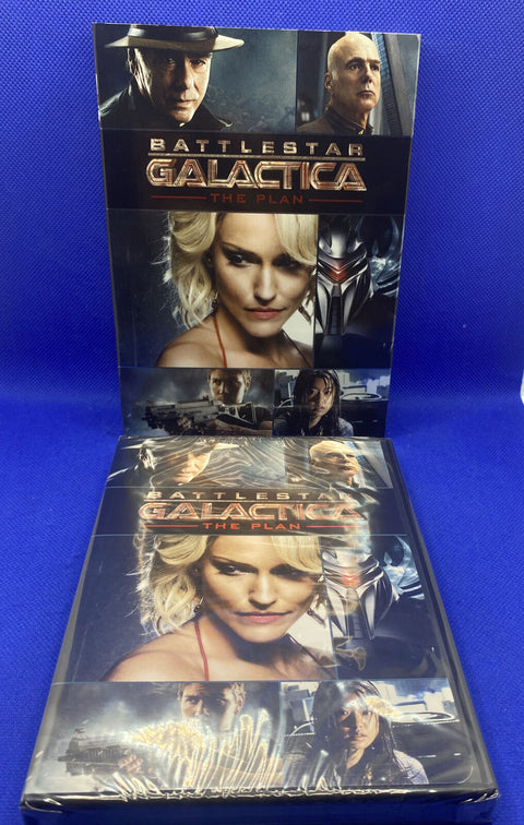 NEW! Battlestar Galactica: The Plan w/ Slip Cover (DVD, 2009) Factory Sealed!