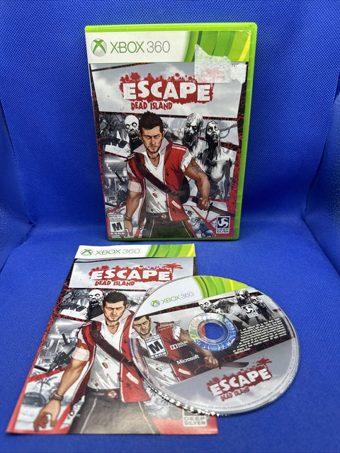 Escape Dead Island (Microsoft Xbox 360, 2014) CIB Complete - Tested!