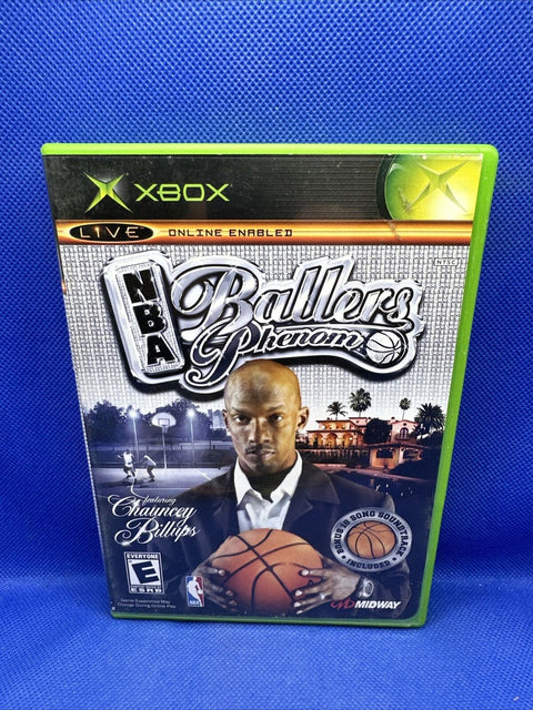 NBA Ballers: Phenom (Microsoft Original OG Xbox) CIB Complete - Tested!