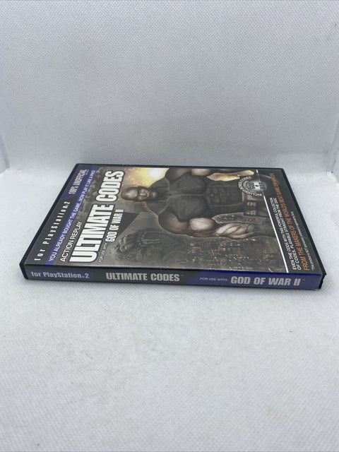 Action Replay Ultimate Codes - God Of War II 2 - Sony Playstation 2 PS2