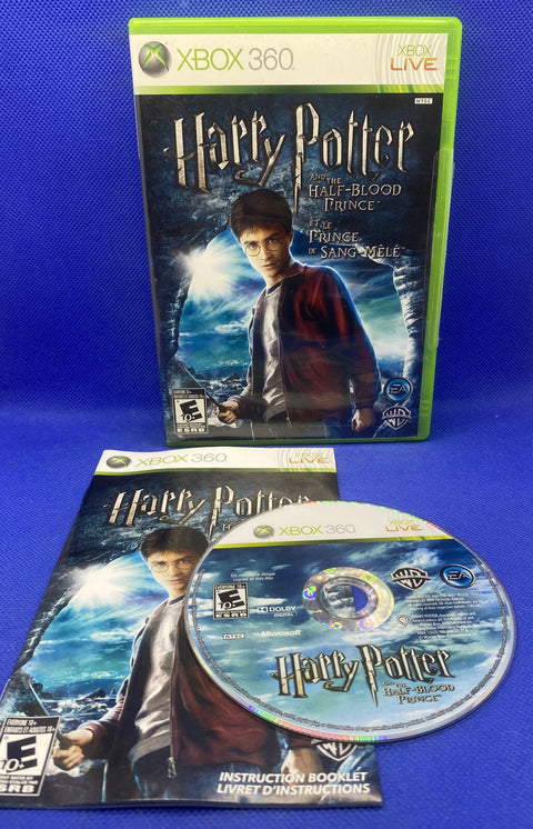 Harry Potter and the Half-Blood Prince (Microsoft Xbox 360) Complete Tested