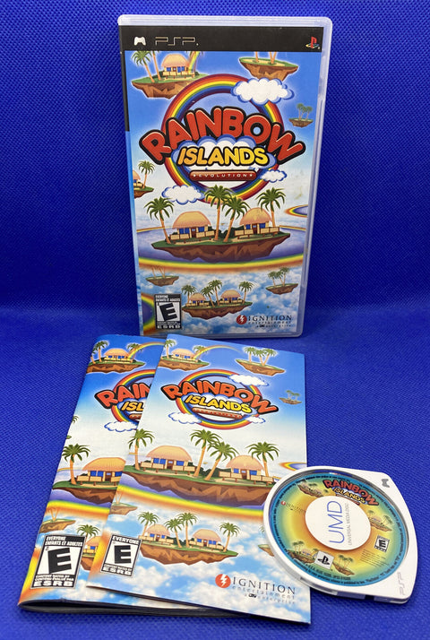 Rainbow Islands: Evolution (Sony PSP, 2008) CIB Complete, Tested!