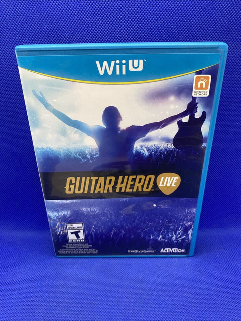 Guitar Hero Live (Nintendo Wii U, 2014) CIB Complete, Tested!