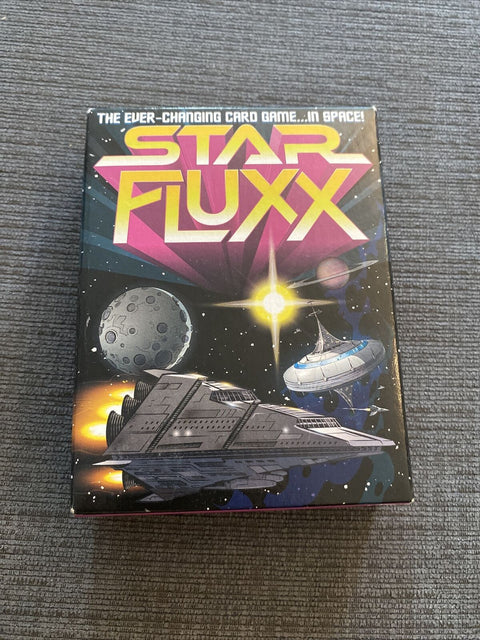 Star Fluxx Card Game by Looney Labs - 100% Complete CIB