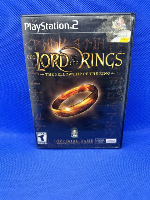 Lord of the Rings: Fellowship of the Ring (PlayStation 2, 2002) PS2 Complete