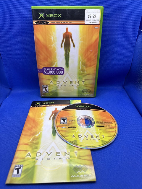 Advent Rising (Microsoft Original OG Xbox, 2005) CIB Complete - Tested!