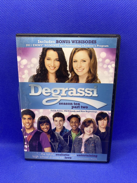 Degrassi: Season Ten, Part Two (DVD, 2011)