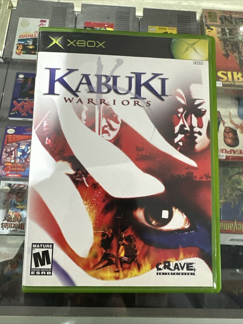 Kabuki Warriors (Microsoft Original Xbox, 2001) Complete Tested!