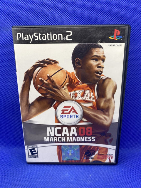 NCAA March Madness 08 (Sony PlayStation 2, 2007) PS2 CIB Complete Tested!