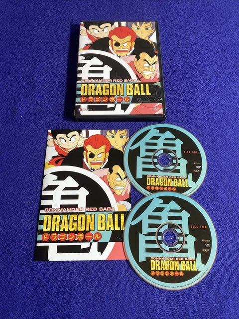 Dragon Ball - Commander Red: Box Set (DVD, 2003, 2-Disc Set) Region 1 Anime