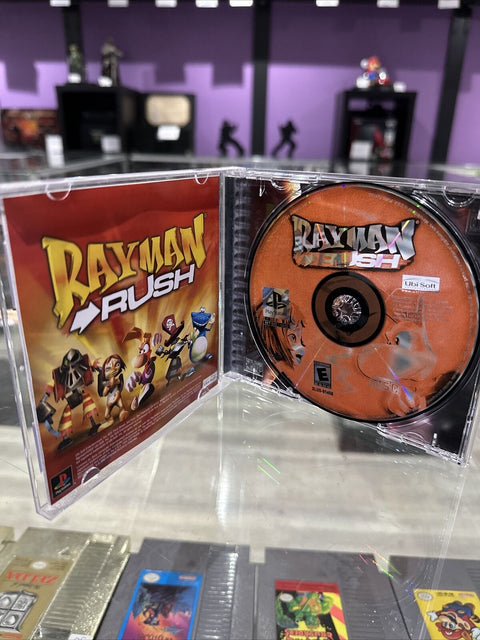 Rayman Rush (Sony PlayStation 1, 2002) PS1 CIB Complete Tested!