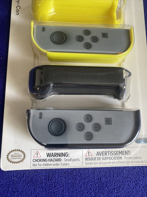 Nintendo Switch Joy-Con Controller Shell Armor Protective Guards - Yellow Black