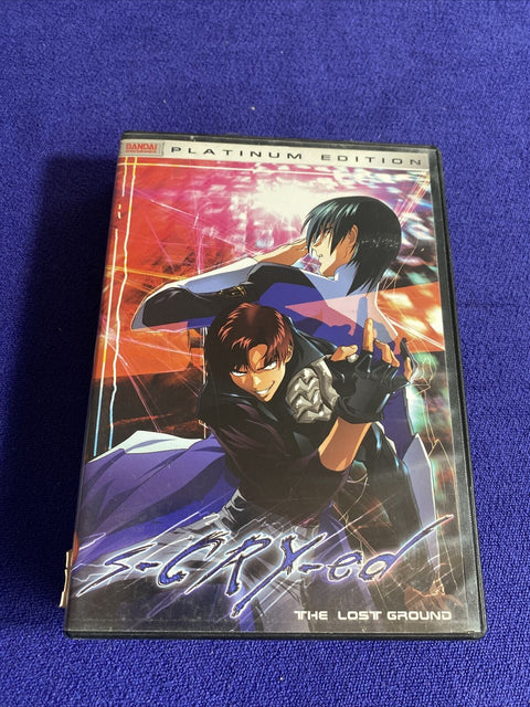 s-CRY-ed - Vol. 1 + 2 The Lost Ground, Alter Hunt (DVD, 2003) Region 1 Anime