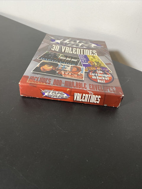 NEW! Vintage Star Wars 3D Valentines Day Cards - Original Trilogy, Kids - Sealed