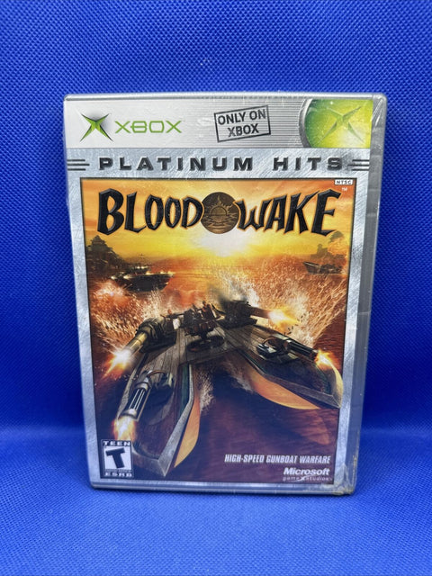 NEW! Blood Wake (Microsoft Original Xbox, 2002) Factory Sealed!