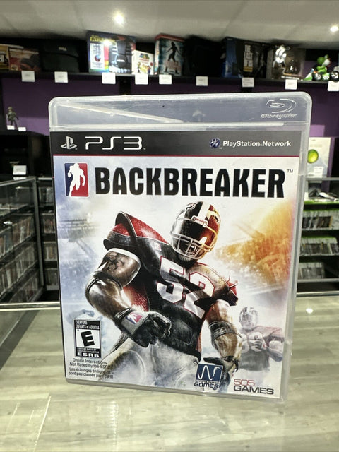 Backbreaker (Sony PlayStation 3, 2010) COMPLETE CIB PS3 Tested!