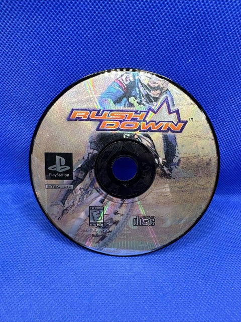 Rushdown (Sony PlayStation 1) Rush Down PS1 Disc + Manual Only - Tested!