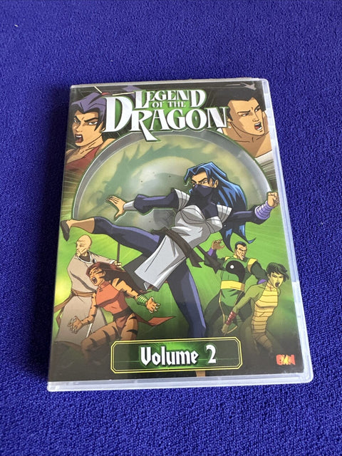 Legend of the Dragon Vol 1 2 3 Lot (DVD, 2007) Tested!