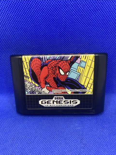 Spider-Man (Sega Genesis, 1991) Authentic Cartridge Only - Tested!