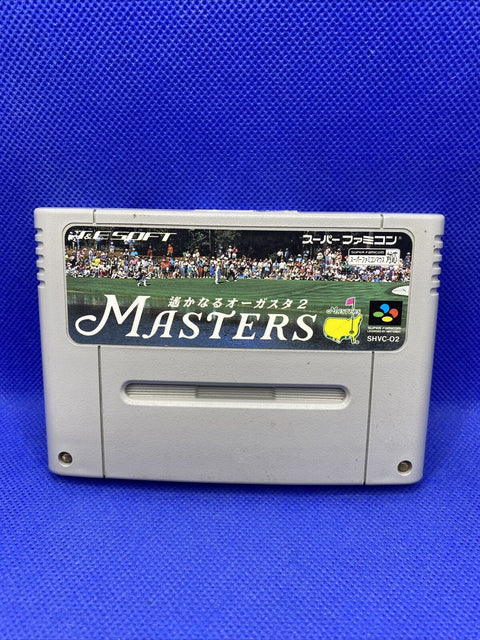 Harukanaru Augusta 2 Masters - Nintendo Super Famicom Japan Import - SFC