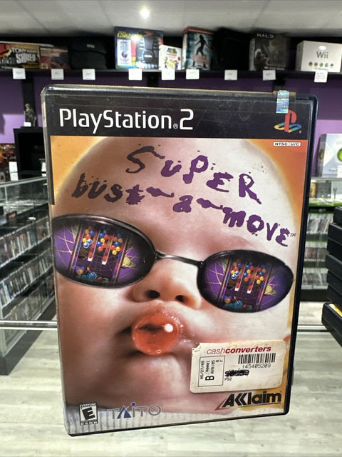 Super Bust-A-Move (Sony PlayStation 2, 2000) PS2 CIB Complete Tested!