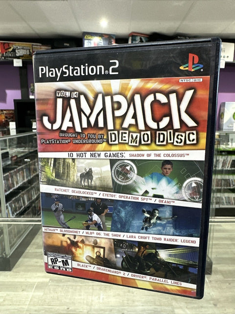 Jampack Vol. 14 (Sony PlayStation 2, 2006) PS2 Complete Tested!