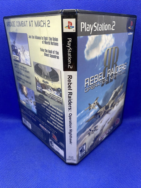 Rebel Raiders: Operation Nighthawk (PlayStation 2, PS2) Water Damage Complete