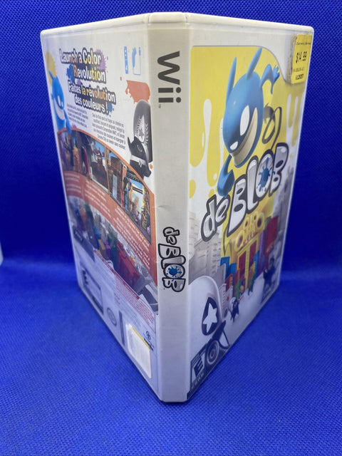 De Blob / DeBlob (Nintendo Wii, 2008) CIB Complete - Tested!