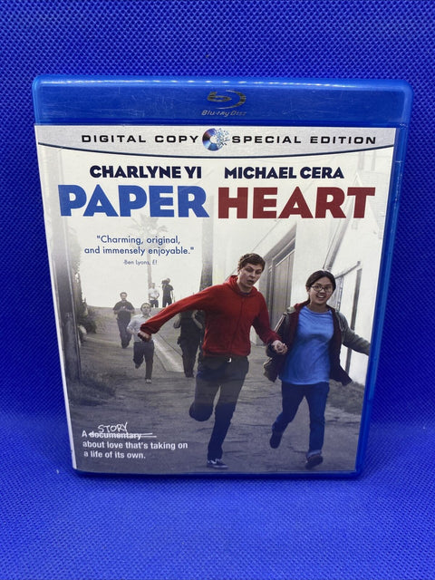 PAPER HEART (SPECIAL EDITION) (BLU-RAY) Tested! Michael Vera Charlyne Yi