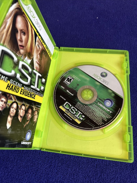 CSI: Crime Scene Investigation Xbox 360 Lot - Deadly Intent + Hard Evidence