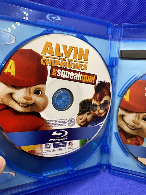 Alvin and the Chipmunks Trilogy 1 2 3 (Blu-ray 3-Disc) Squeakquel Chipwrecked