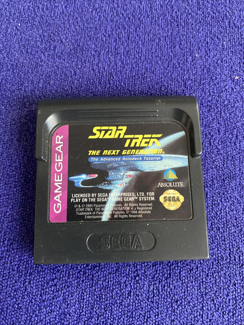 Star Trek: The Next Generation (Sega Game Gear) Authentic Cartridge + Case