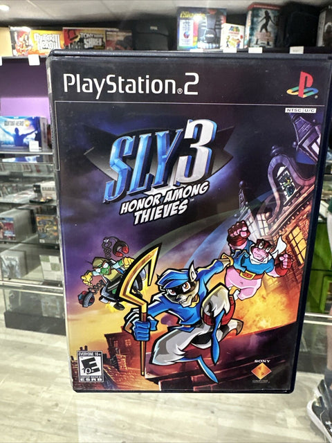 Sly 3: Honor Among Thieves (Sony PlayStation 2, 2005) PS2 CIB Complete Tested!