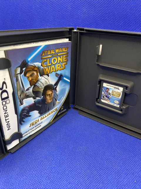 Star Wars: The Clone Wars Jedi Alliance (Nintendo DS, 2008) CIB Complete Tested!