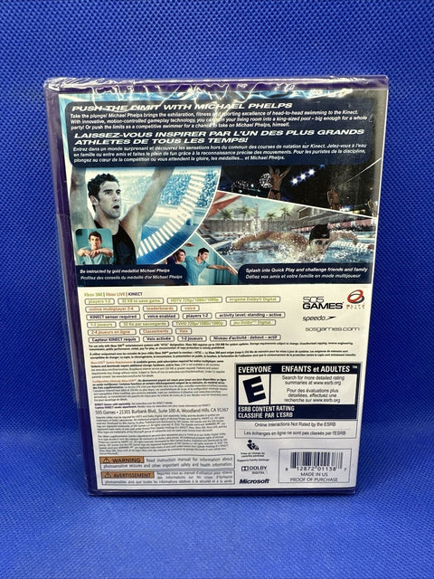 NEW! Michael Phelps: Push the Limit (Microsoft Xbox 360, 2011) Factory Sealed!