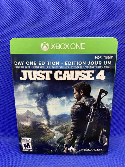 Just Cause 4 Day One Edition Steelbook (Microsoft Xbox One) XB1 Complete Tested!