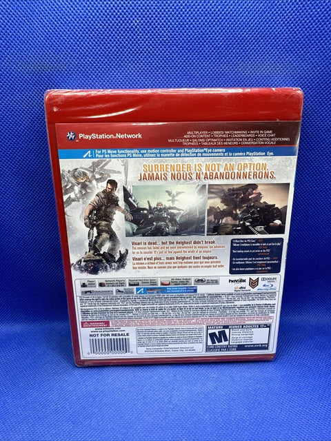 NEW! Killzone 3 Greatest Hits (Sony PlayStation 3, 2011) PS3 Factory Sealed!