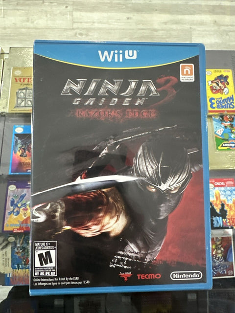 NEW! Ninja Gaiden 3: Razor's Edge (Nintendo Wii U, 2012) Factory Sealed!