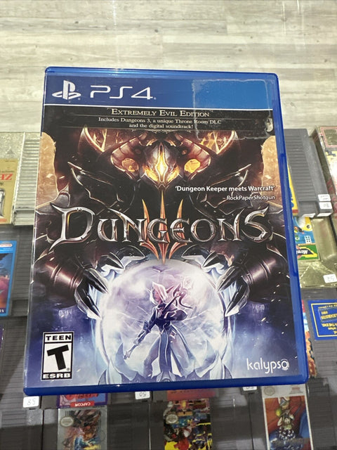 Dungeons III 3 (Sony PlayStation 4, 2017) PS4 Tested!