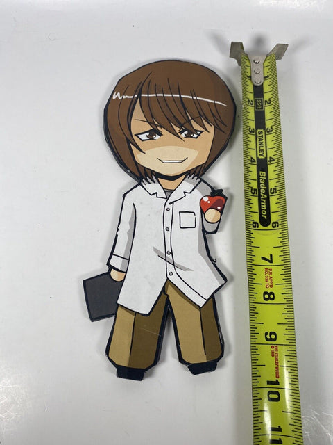 Death Note Foam / Cardboard 9” Figure Lot Of 3 - Cute Chibi - Light Yagami