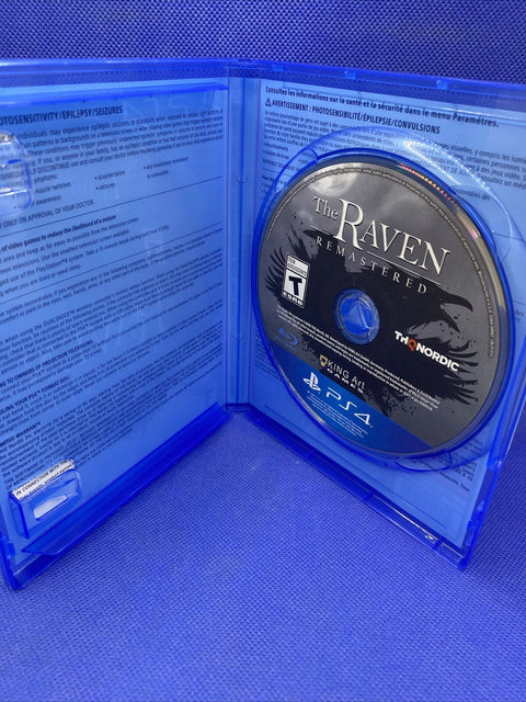 Raven Remastered (Sony PlayStation 4, 2018) PS4 Tested!