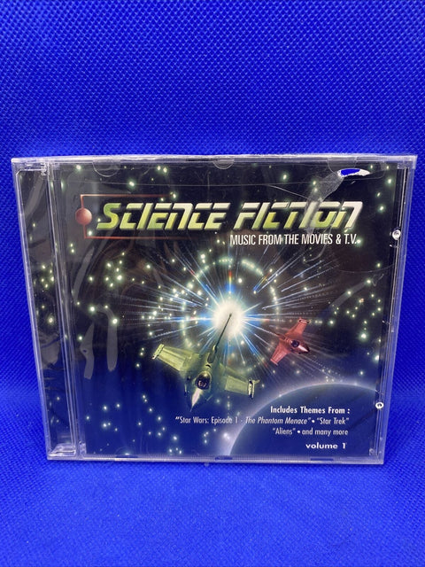 NEW! Science Fiction Music From Movies + TV CD - Star Wars, Star Trek, Aliens