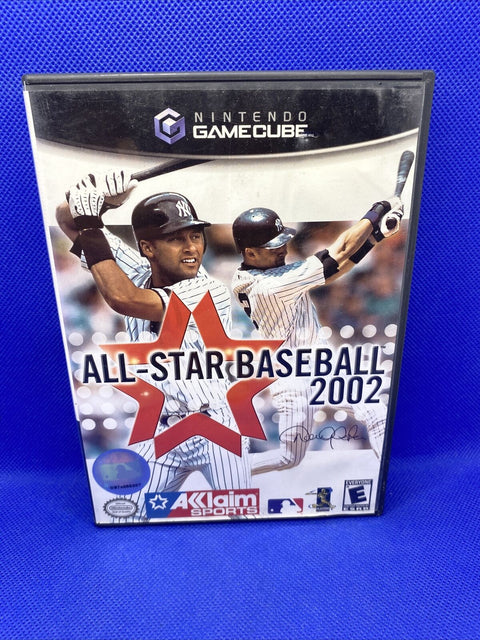 All-Star Baseball 2002 (Nintendo GameCube, 2001) No Manual - Tested!