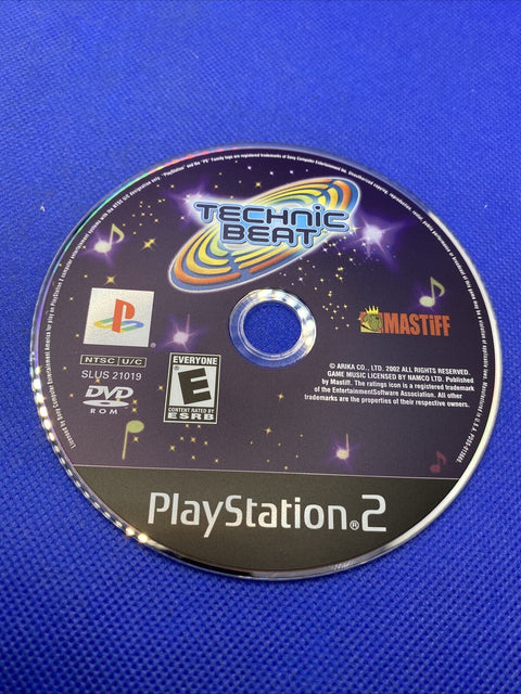 Technic Beat (Sony PlayStation 2, 2004) PS2 CIB Complete - Tested!